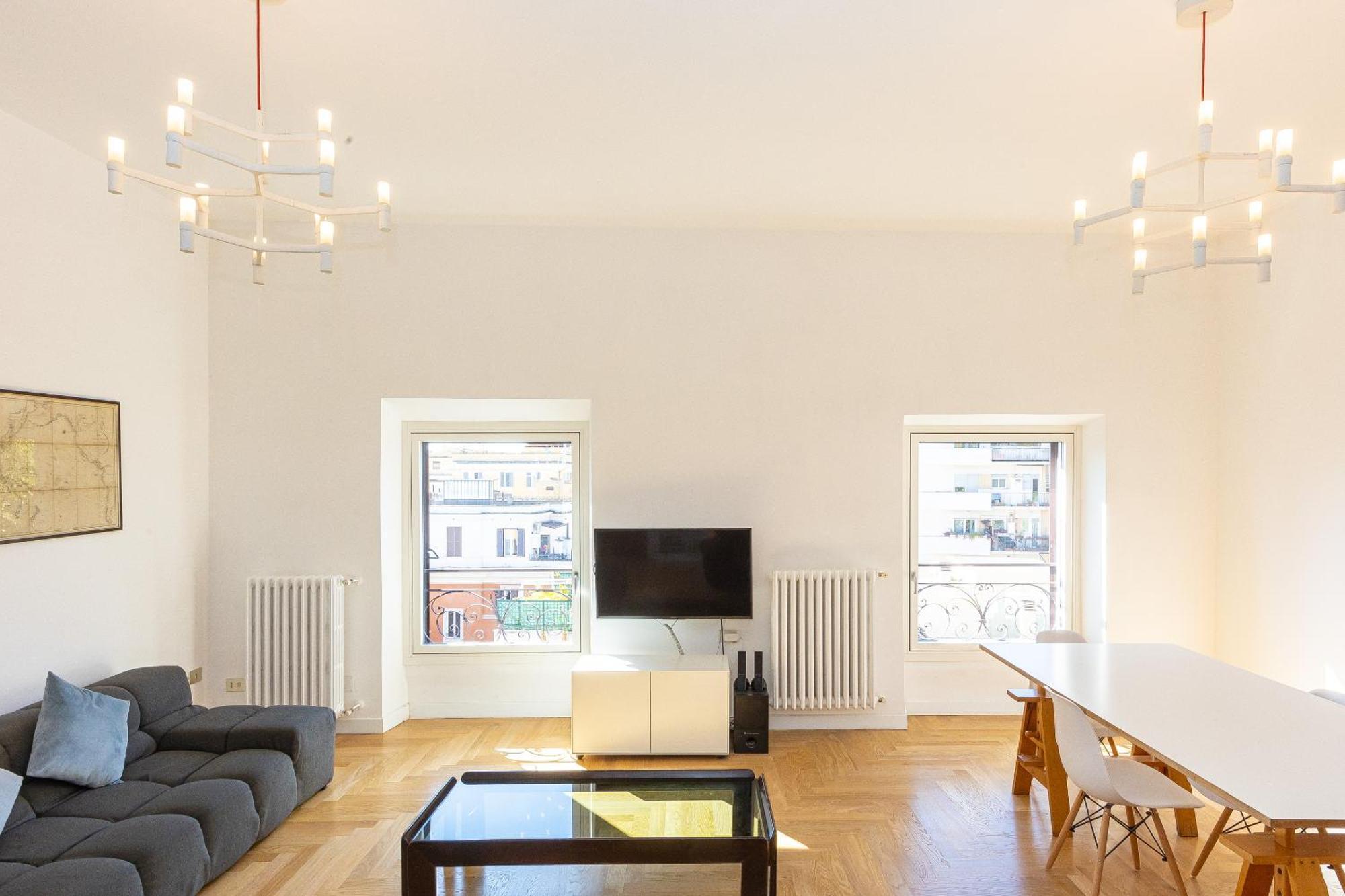 Giulio Cesare Penthouse Rental In Рим Экстерьер фото