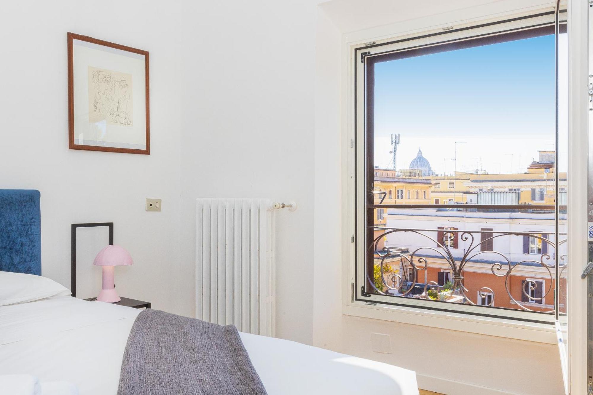 Giulio Cesare Penthouse Rental In Рим Экстерьер фото