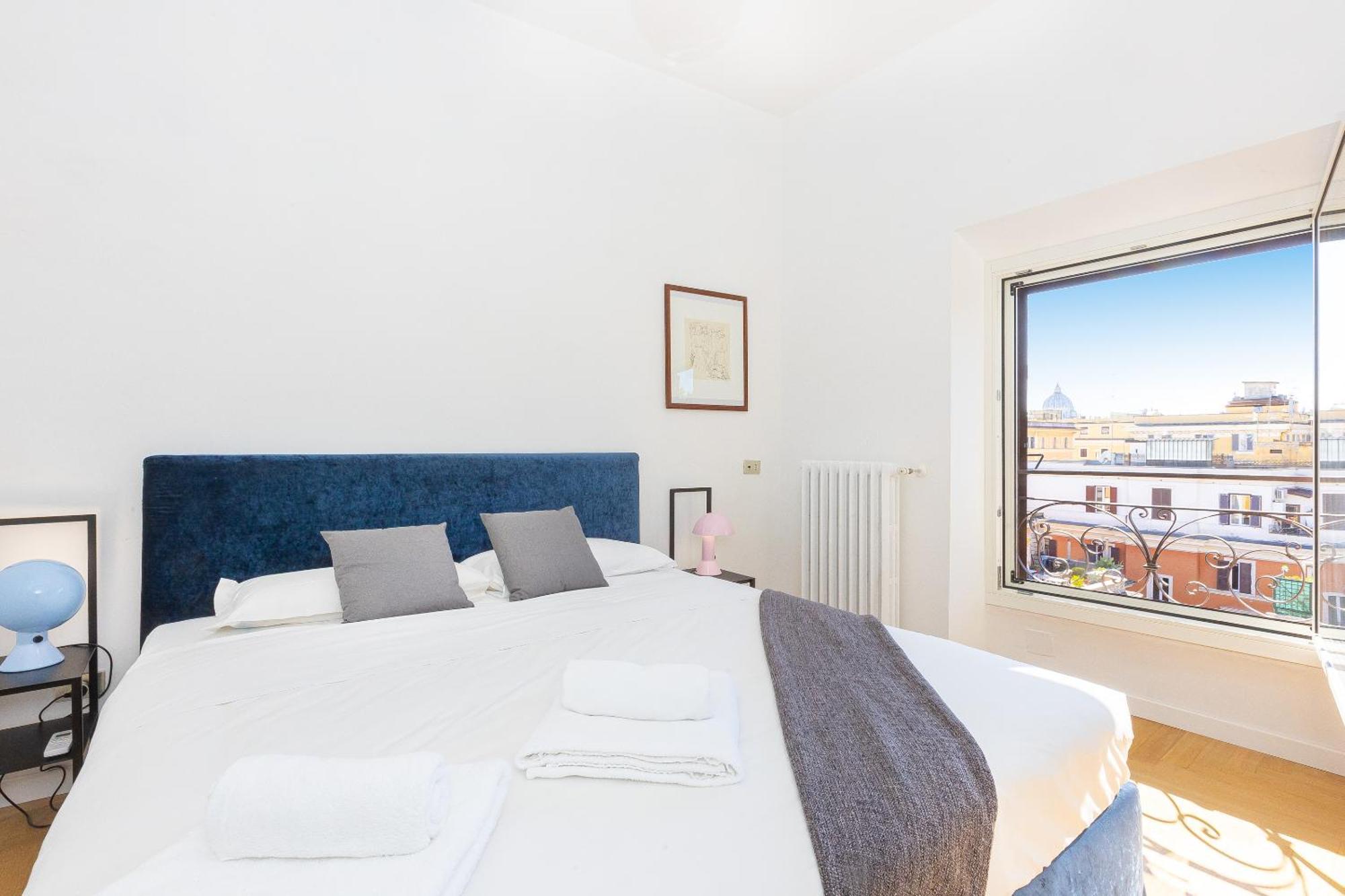 Giulio Cesare Penthouse Rental In Рим Экстерьер фото