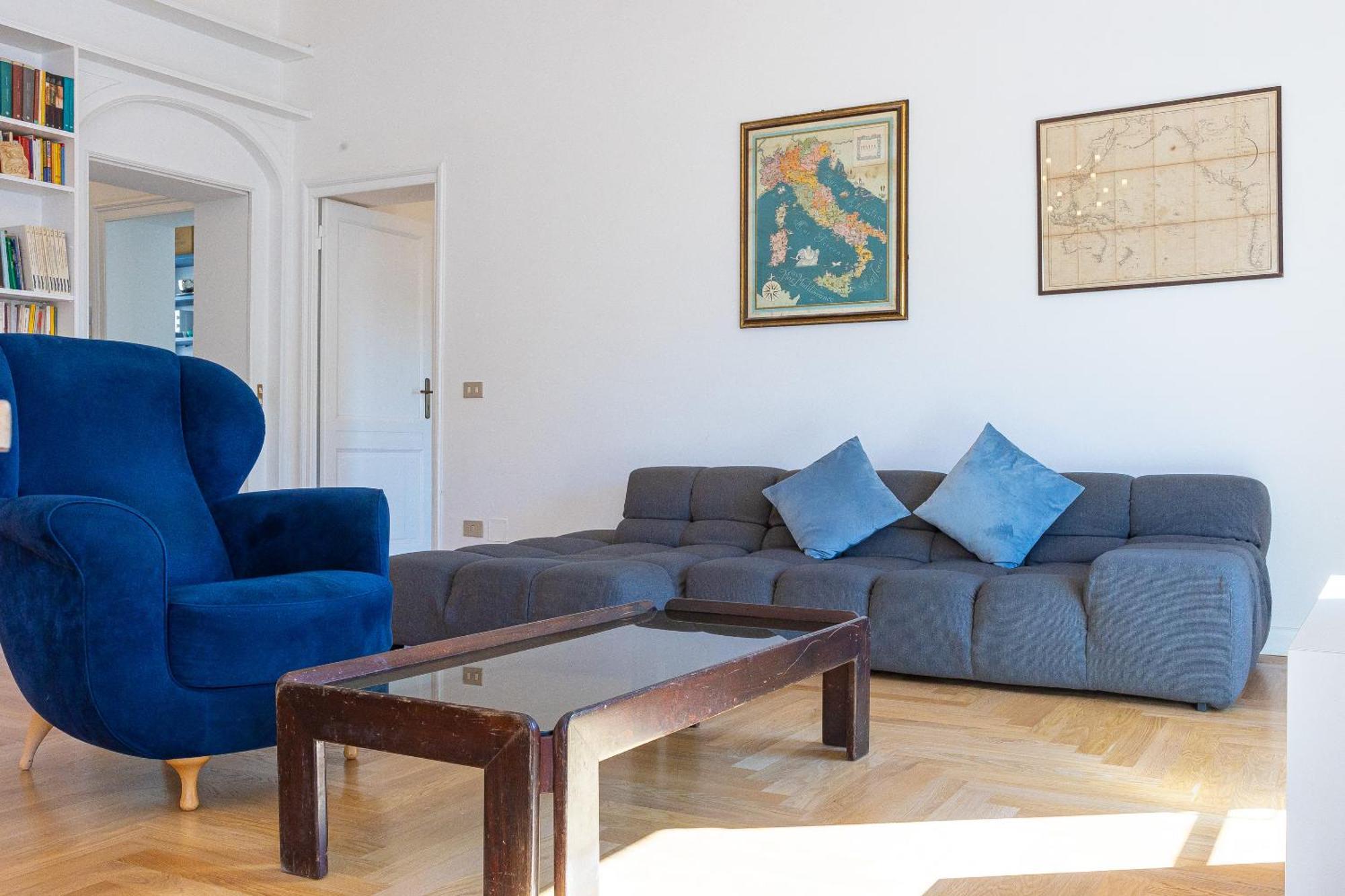 Giulio Cesare Penthouse Rental In Рим Экстерьер фото