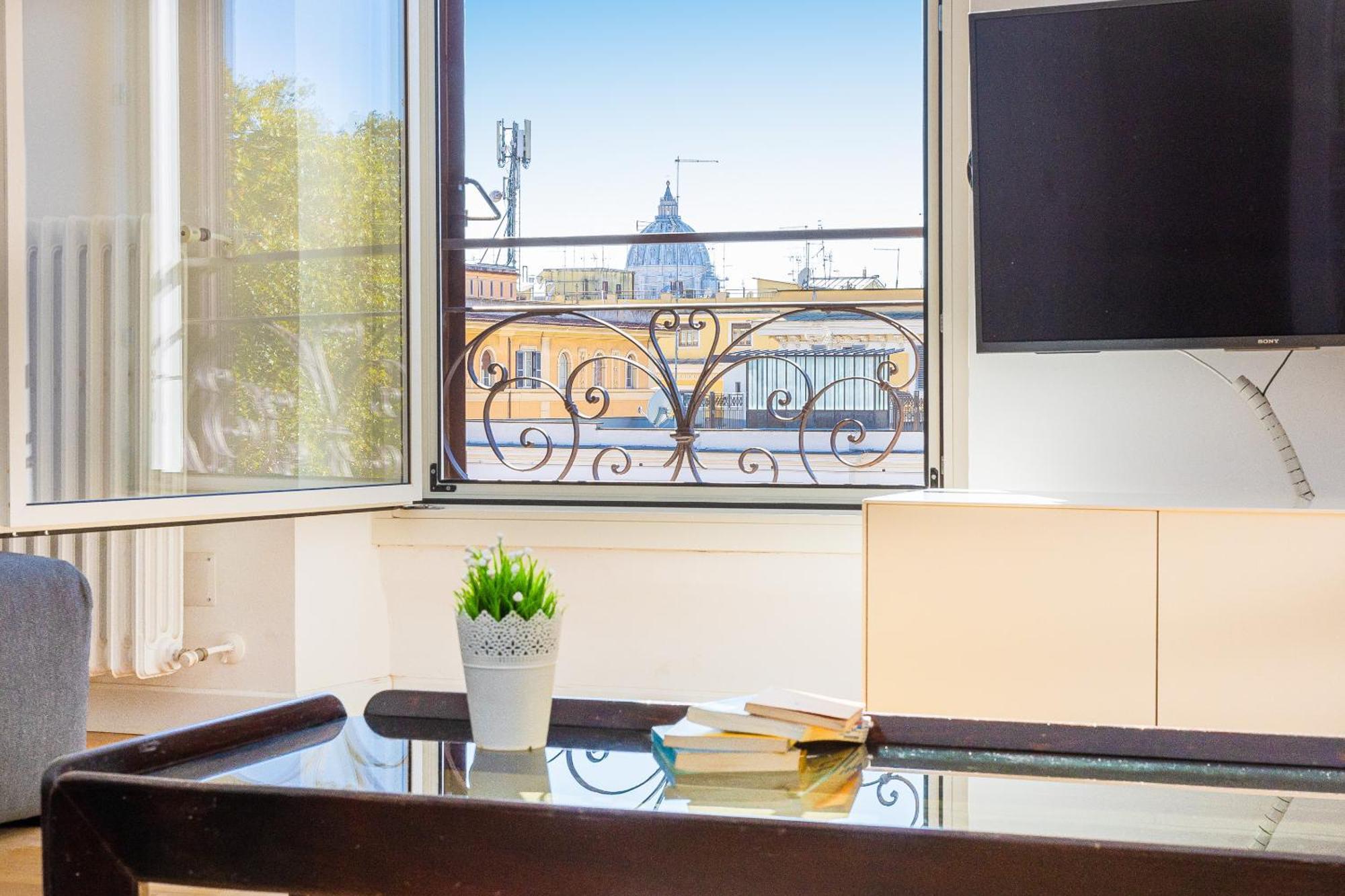 Giulio Cesare Penthouse Rental In Рим Экстерьер фото