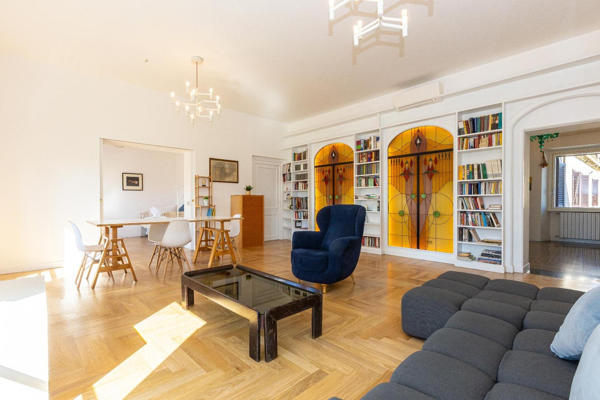 Giulio Cesare Penthouse Rental In Рим Экстерьер фото