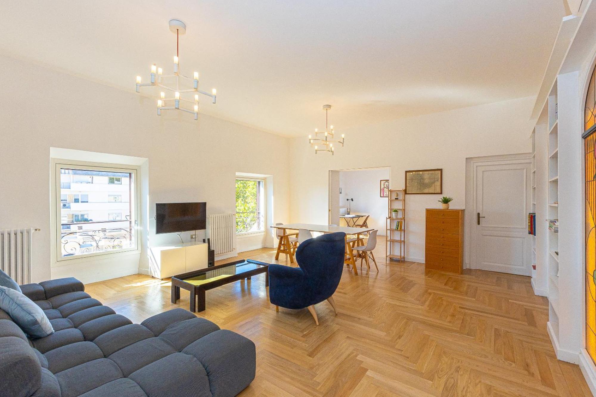 Giulio Cesare Penthouse Rental In Рим Экстерьер фото